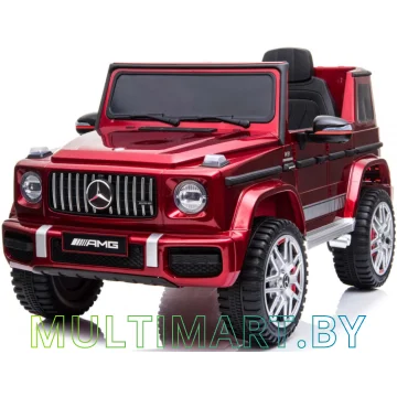 Электромобиль Toyland Mercedes-Benz G63 AMG (BBH-0002, бордовый/краска)